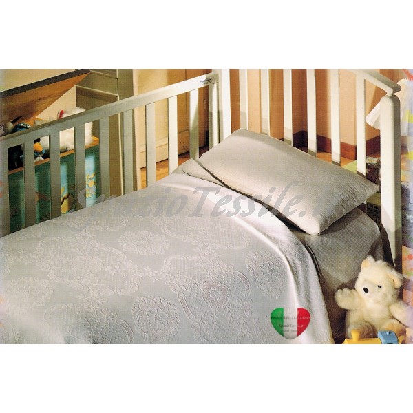 Avoria LES COPAINS  COPERTINA TRAPUNTATA ESTIVA CULLA-LETTINO MADE IN ITALY 
