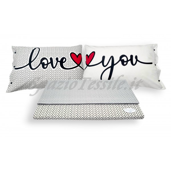 Lenzuola Happy Love You