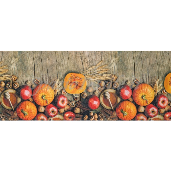 Tappeto ciniglia digitale Pumpkin Apples