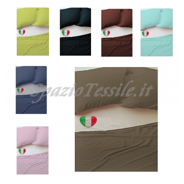 Lenzuolo sopra teso 100% cotone