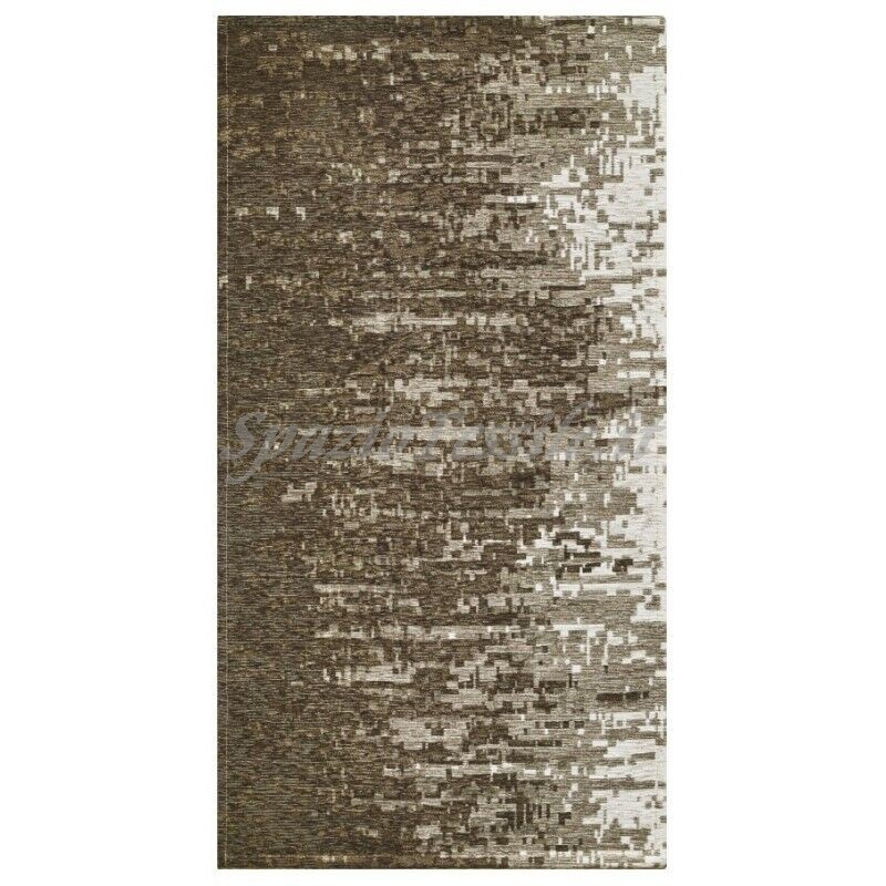 Tappeto Cucina In Ciniglia Morbida Con Effetto Sassolini - Antiscivolo, Made In Italy, Colore Verde Giungla 57x240 Cm