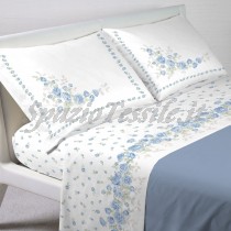 Completo Lenzuola Cloe Azzurro