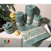 Set Spugne Bagno Corinto Verde