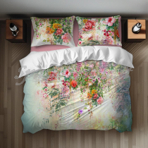 Parure Copripiumino Digitale Floral Prato in Fiore