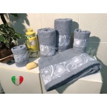 Set Spugne Bagno Love Me Grigio