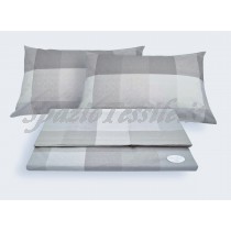 Completo Lenzuola Flanella Scotland Beige
