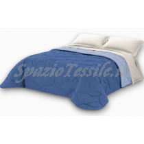 Trapunta microfibra doubleface Ilary Bluette Azzurro