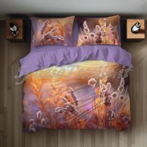 Copripiumino stampa digitale 100% Cotone Spiga