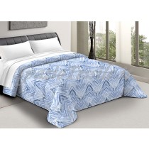 Trapunta Zaira Zig Zag Blu
