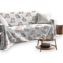 Copritutto Cotone Gatti Cats