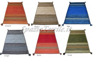 Tappet kilim con nappe