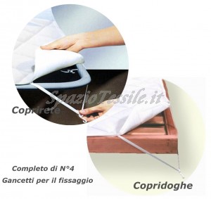Coprirete Copridoghe Salvamaterasso Trapuntato