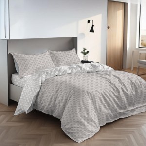 Parure Copripiumino Catena Beige