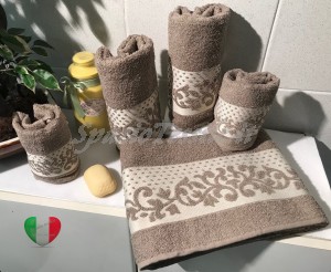 Set Spugne Bagno Corinto Fango