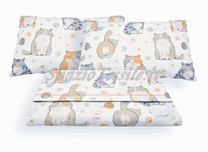 Completo lenzuola gatti