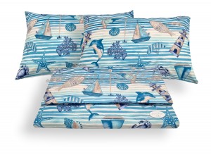 completo lenzuola mare