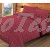 Parure Copripiumino Sacco o Federe Flanella Kilt Rosso 100% Cotone Invernale