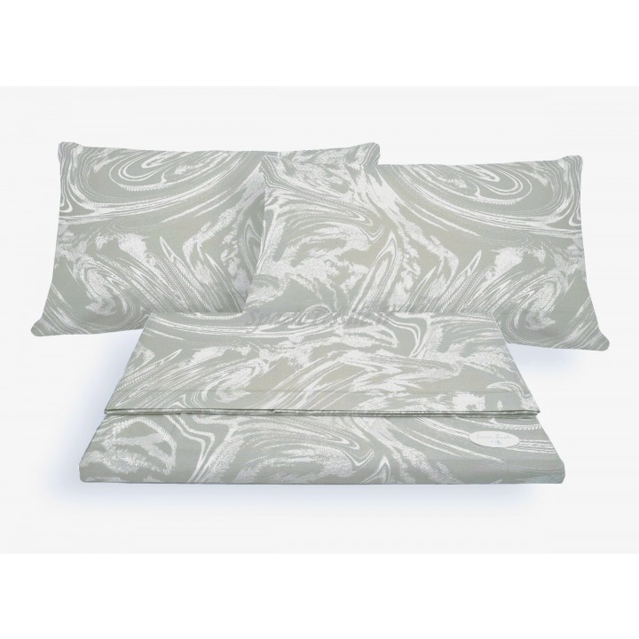 Completo Letto Set Lenzuola o Federe Fantasia Stampa Splash Onde 100% Cotone