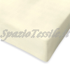 lenzuola con angoli flanella panna