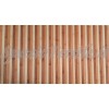 tappeto bamboo degradee arancio