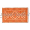 tappeto bagno sardo ch arancio