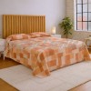 Copriletto Piquet Brick Arancio