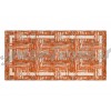 Tappeto ciniglia antiscivolo Bangkok Arancio