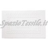 Tappeto Bagno Greca Bianco