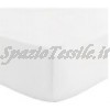 lenzuola con angoli jersey bianco
