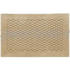 tappeto bagno pon pon beige