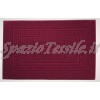 Tappeto Bagno Greca bordeaux