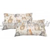 Coppia Federe Flanella Gatti Cats