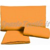 Completo Lenzuola Microfibra Arancio