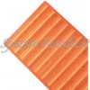 tappeto bamboo degradee bordato arancio