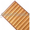 tappeto bamboo degradee bordato beige