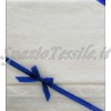 Coperta Copriletto Broccato Piquet Roseto Bianco Pizzo