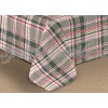Trapunta Microfibra Tartan Rosso Grigio