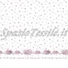 Completo Lenzuola Dis. Viola Rosa