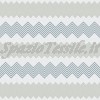 Copritutto 100% Cotone Zig Zag Verde