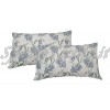Coppia Federe Magnolia Azzurro