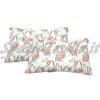 Coppia Federe Flanella Magnolia Rosa