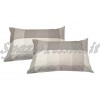Coppia Federe Flanella Scotland beige