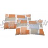 Coppia Federe Square Arancio