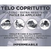 TELONE COPRI TUTTO - TELO IMPERMEABILE PVC OCCHIELLATO DUBLEFACE VERDE BLU