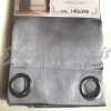 TENDA ARREDO 140X290 EFFETO SETA CON ANELLI GRIGIO