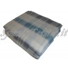 Coperta Misto Lana New England Azzurro