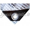  TELONE COPRI TUTTO - TELO IMPERMEABILE PVC OCCHIELLATO TRASPARENTE RETINATO BIANCO