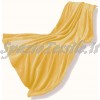 plaid pile tinta unita ocra