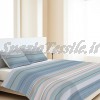 Copriletto Piquet Scia Azzurro