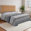 Copriletto Piquet Scia Grigio